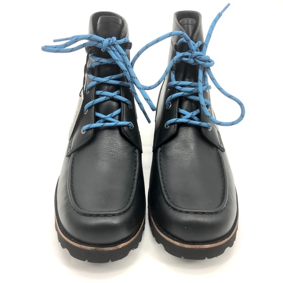 UGG Black Boots with Blue Laces main image 9